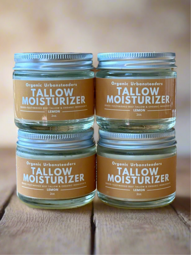 Lemon Tallow Moisturizer Bundle (4 Jars)