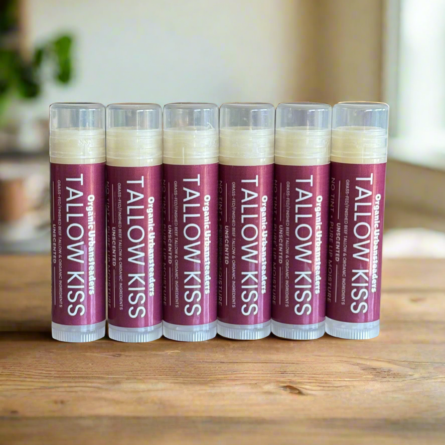 Tallow Kiss - Grass Fed/Finished Beef Tallow Lip Balm
