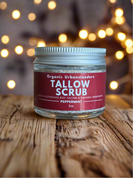 Peppermint Tallow Scrub